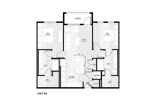 Floor plan B2
