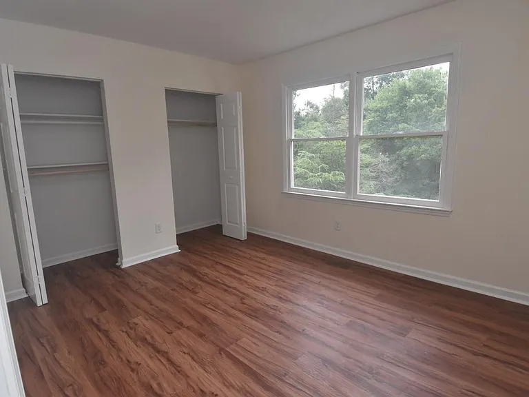 Upstairs bedroom #2 with double closets