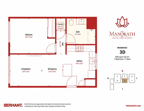 Floor plan D