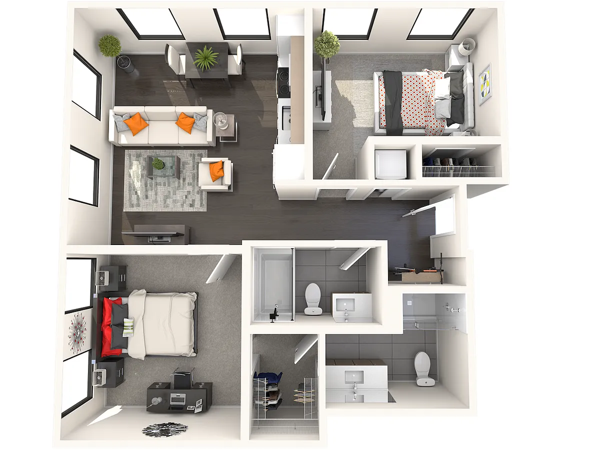Floor plan B22