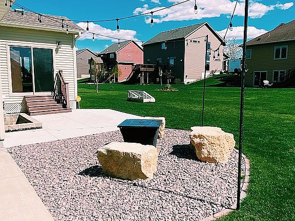 Fire pit/patio 