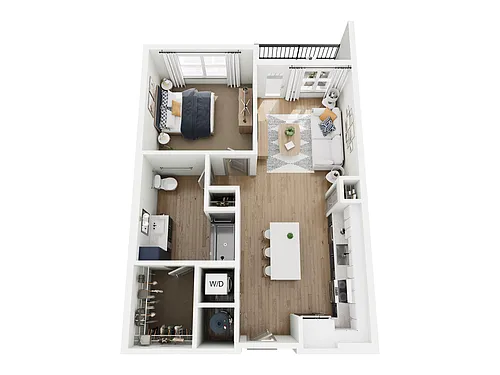 Floor plan A1-HC