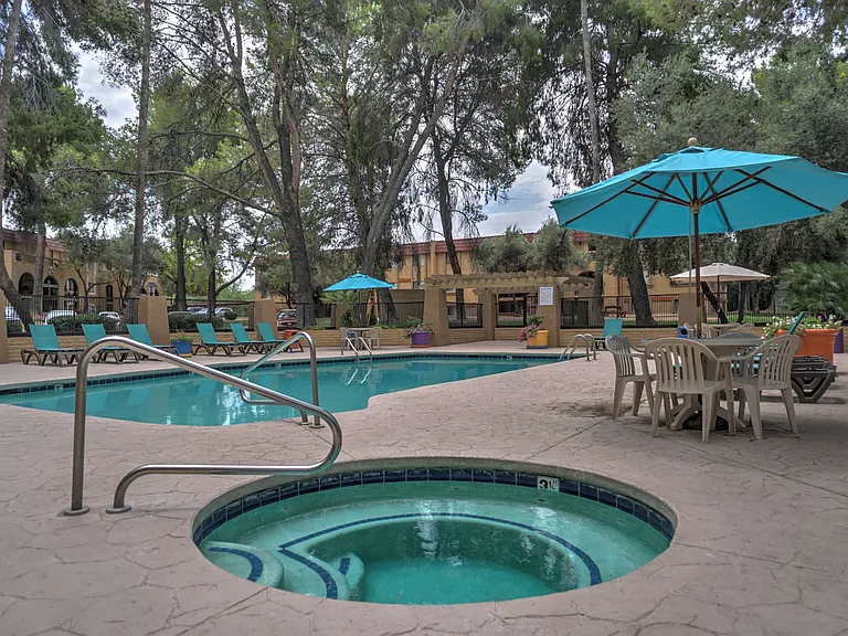 Pool, Pool Patio & Spa
