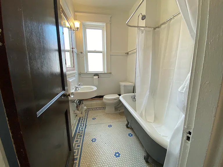 Large bathroom.