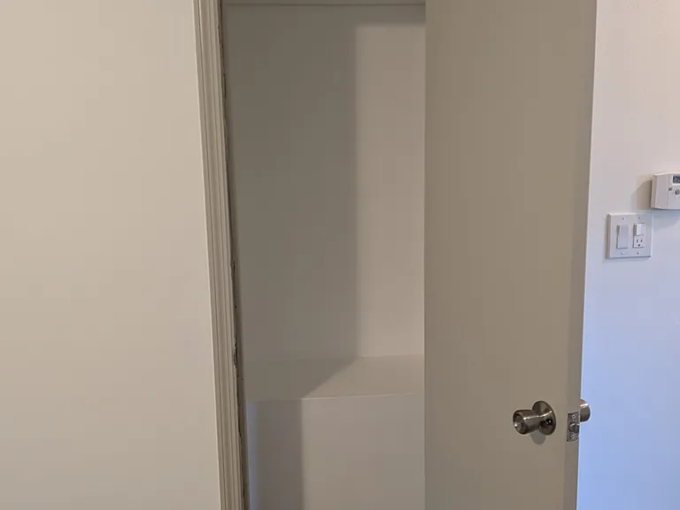 Living room closet