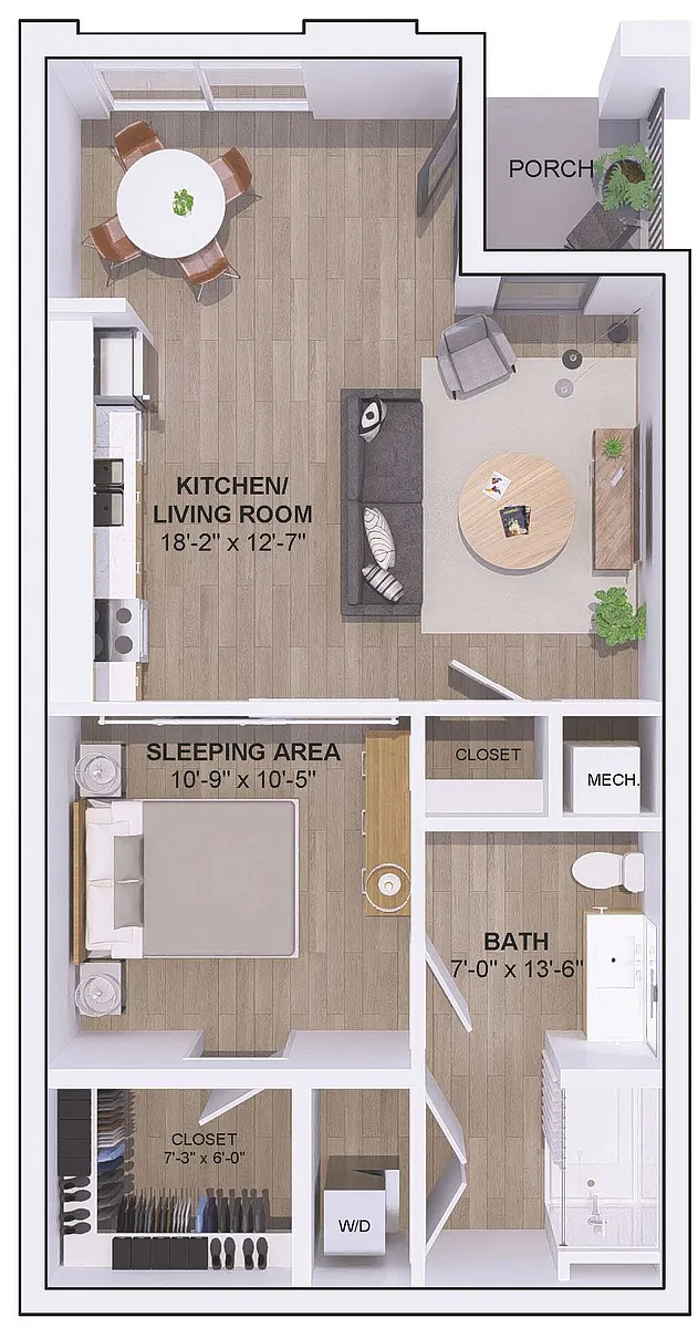 Floor plan 6A-0D