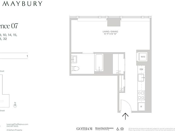 3rd image of 550 10th Ave #2007