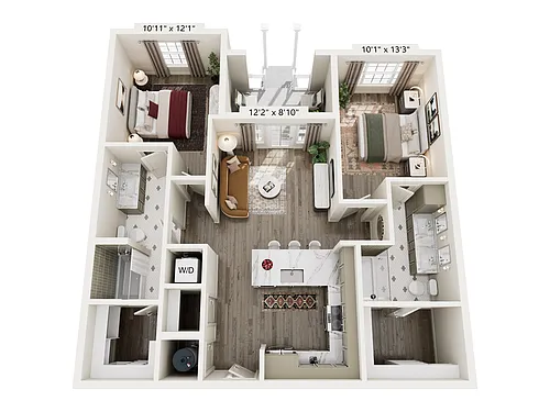 Floor plan B21