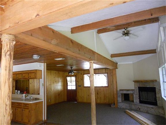 Open living w/raised ceiling area