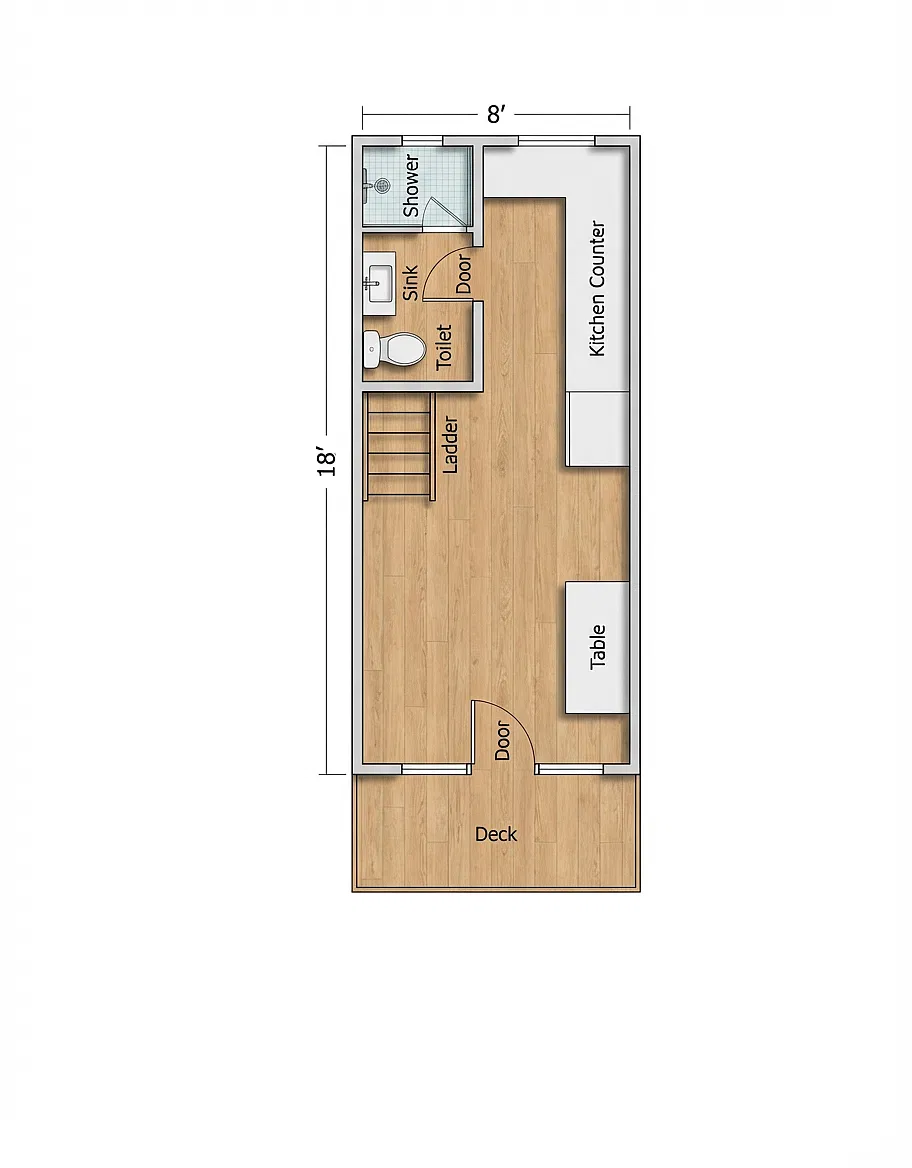 Floor plan The Hive