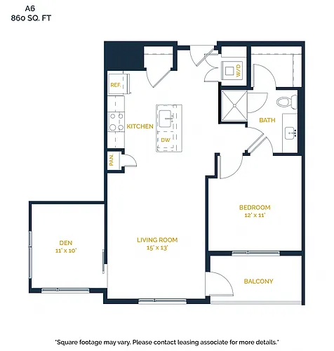 Floor plan A6