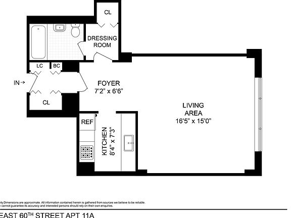2nd image of 220 E 60th St APT 11A