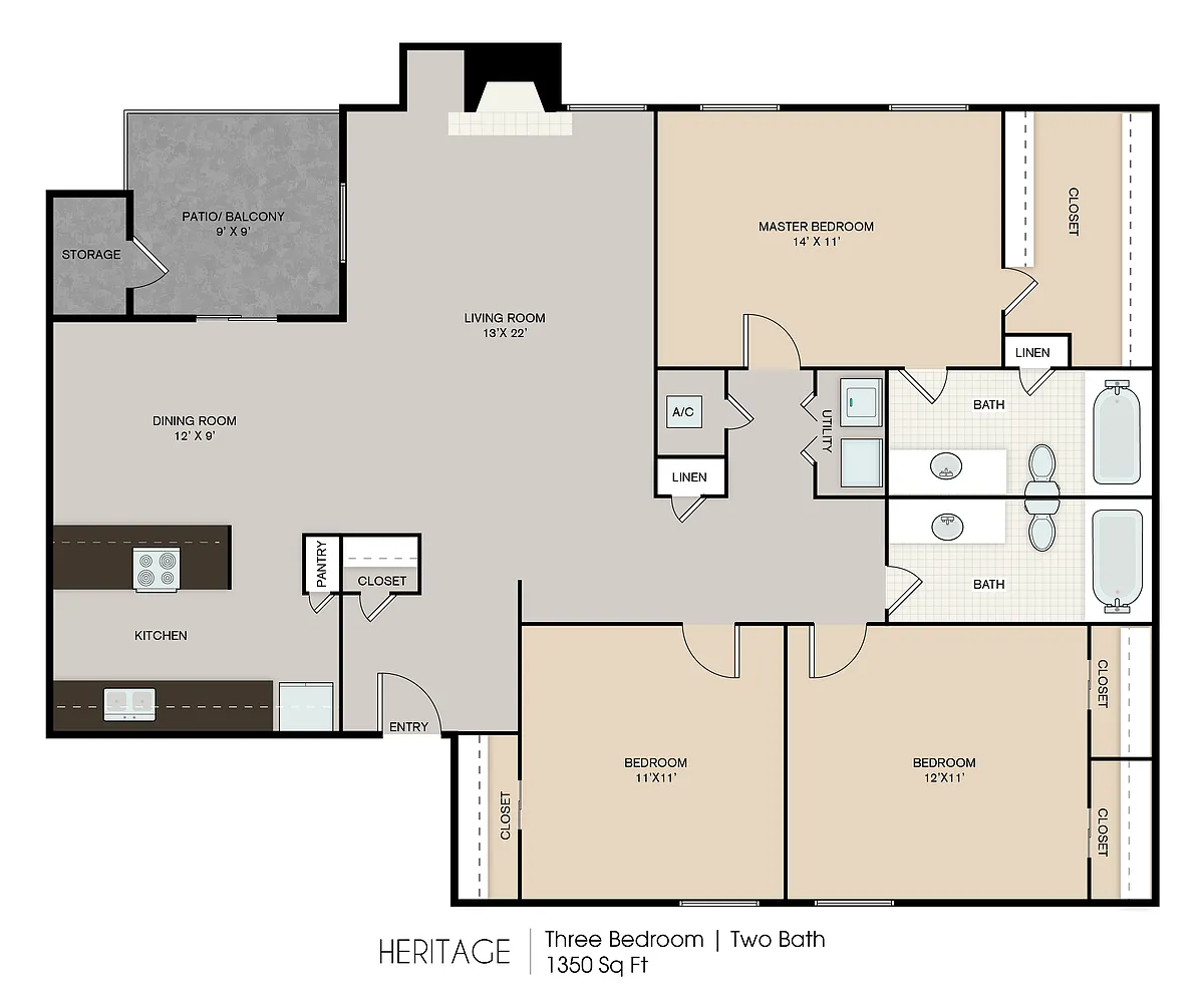 Floor plan 3X2