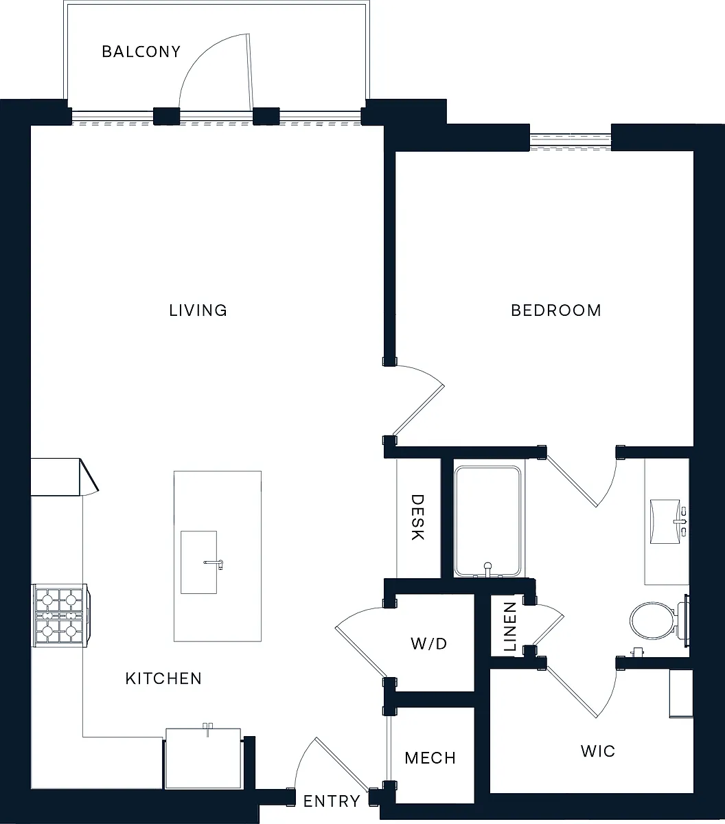 Floor plan A1J