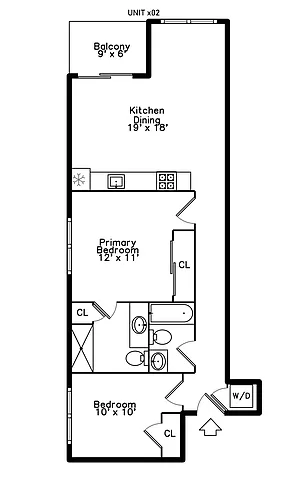 Floor plan Tier 2
