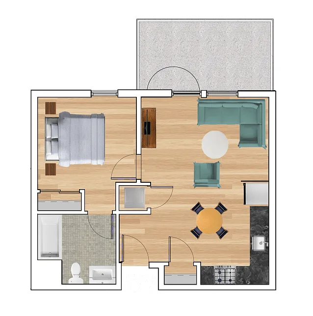 Floor plan A7