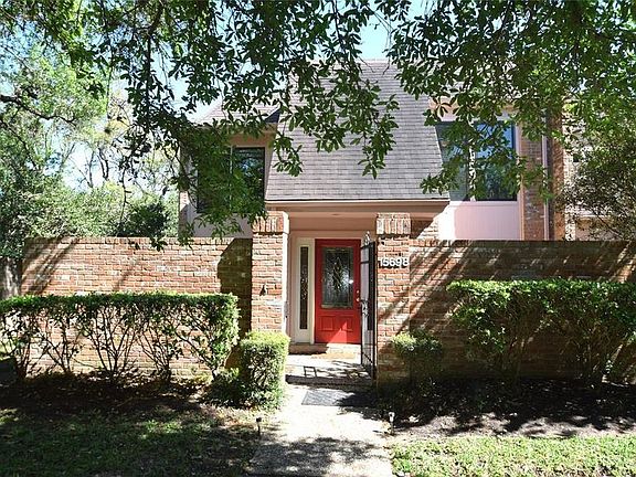 Front entryway, gated