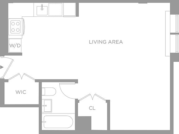 2nd image of 101 W 15th St APT 430