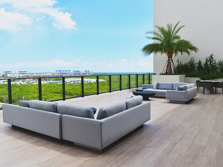 Relax outside with beautiful views