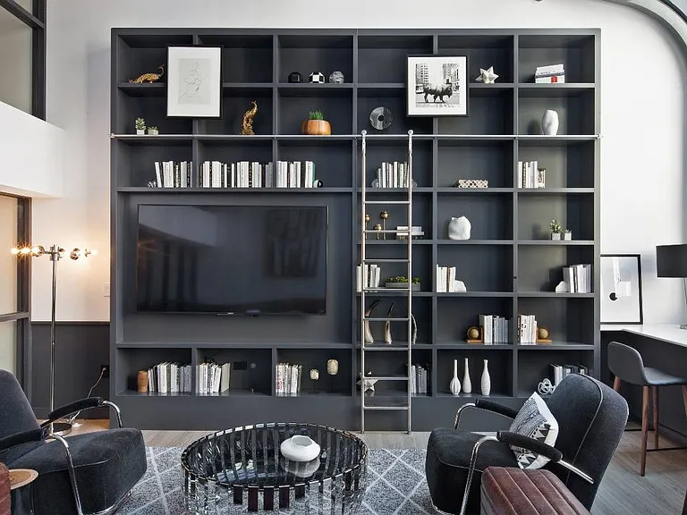 Resident study lounge TV