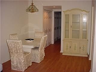 dining area, hallway to bedroom