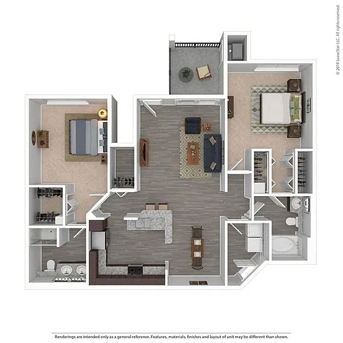 Floor plan B6-Renovated