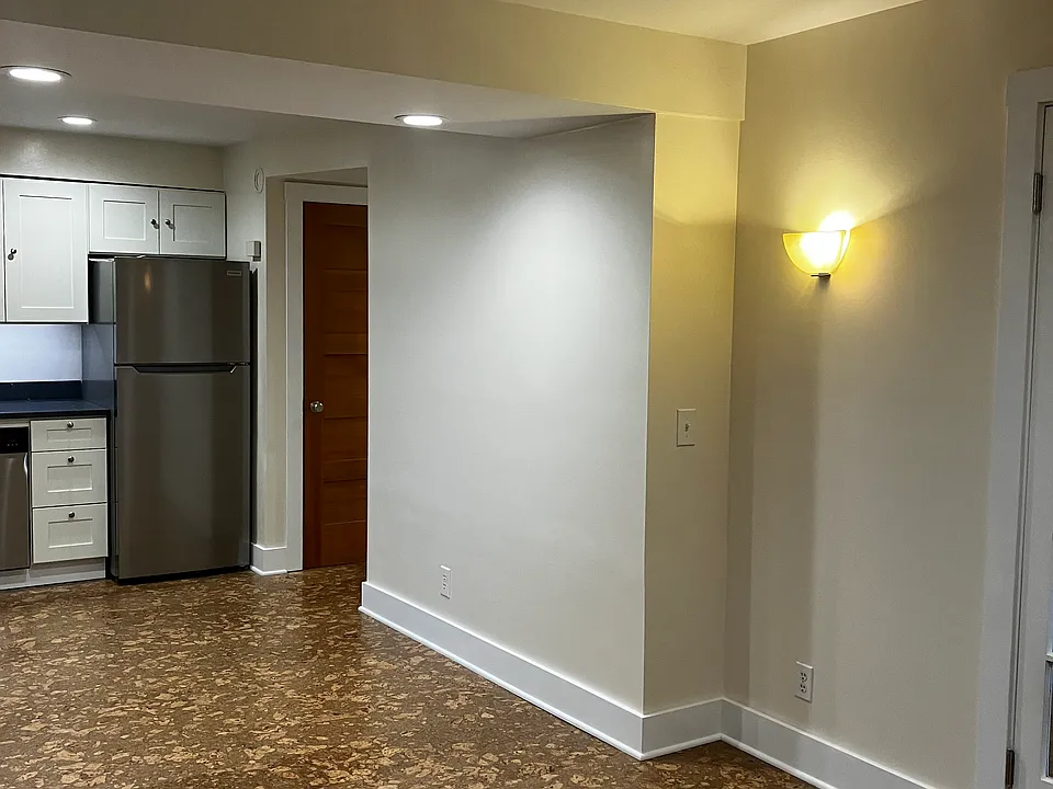 kitchen and living room are open concept