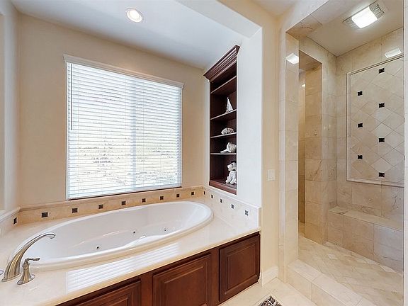 Master jacuzzi tub & shower