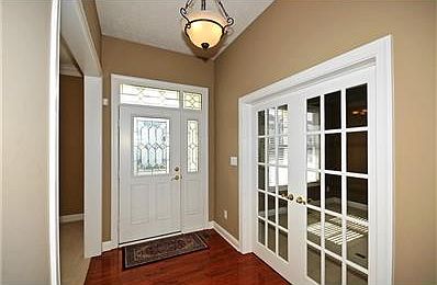 Beveled Glass Entry Door...