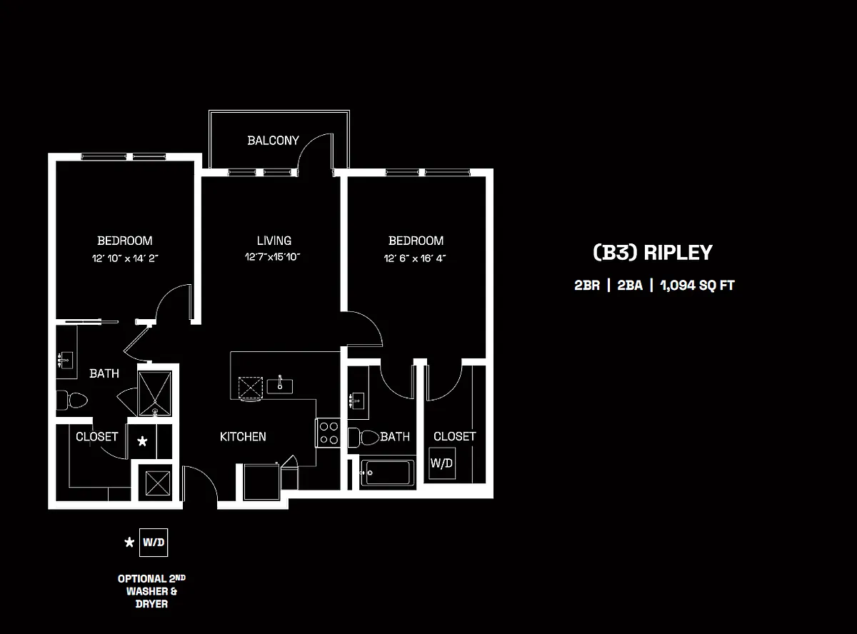 Floor plan Ripley (B3)