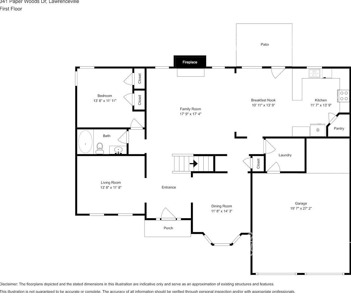341 Paper Woods Dr Lawrenceville, GA 30046 — Photo 2