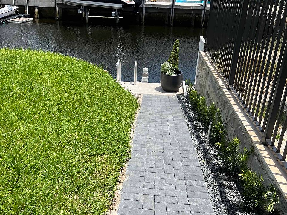 Walkway to dock
