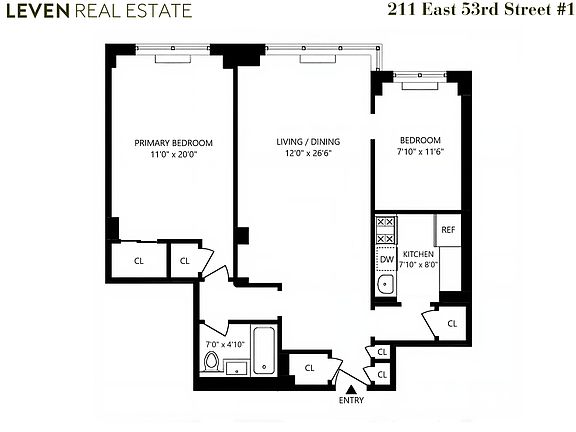 2nd image of 211 E 53rd St APT 10J