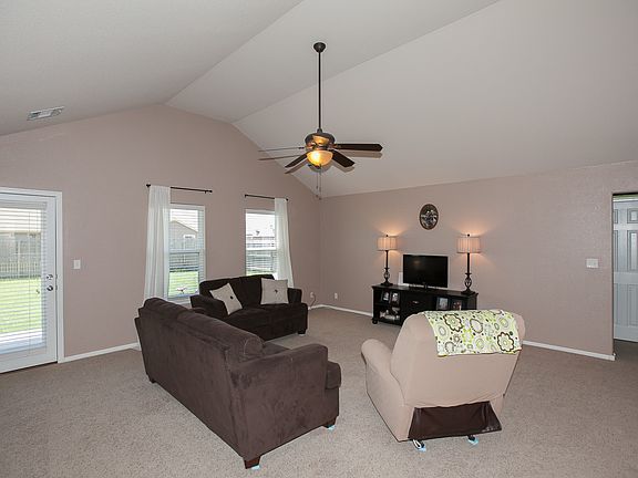 Ceiling fan and open space