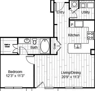 A4 floor plan Virage