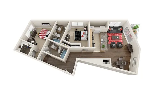Floor plan B7