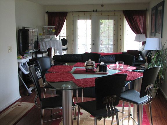 dining area to living room