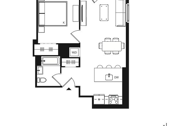 3rd image of 55 Willoughby St #14C