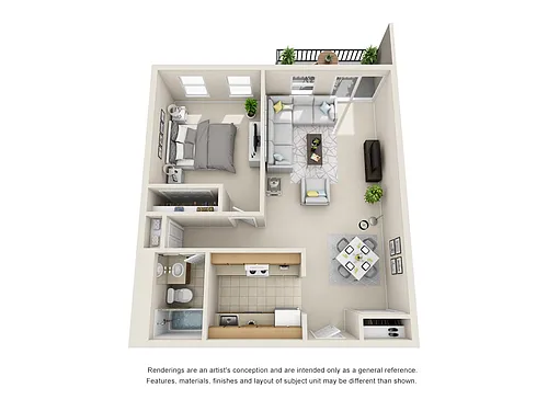 Floor plan WH1aR