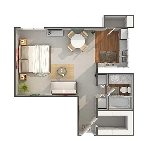 Floor plan The Evergreen