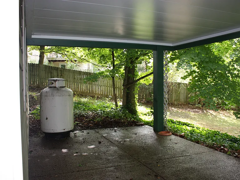 Walkout patio