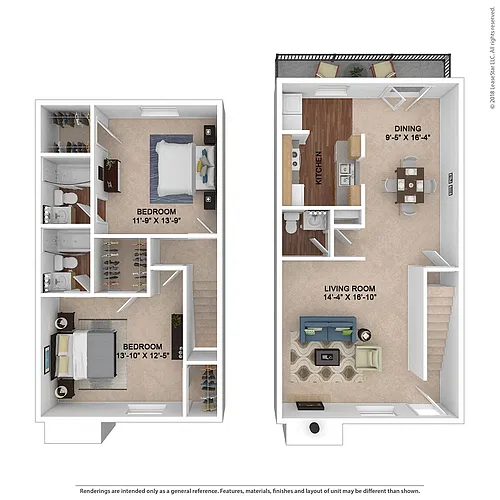 Floor plan The Dare
