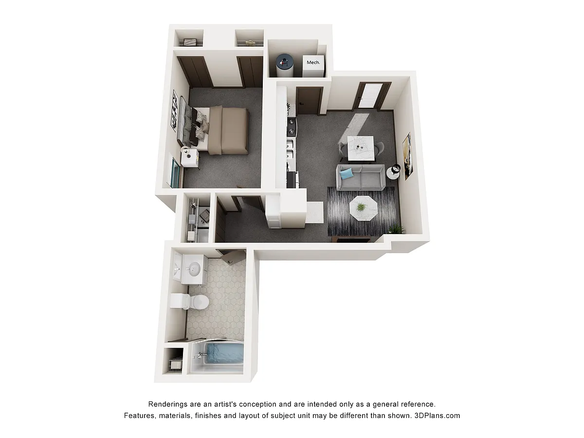 Floor plan B3