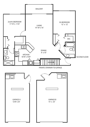 Floor plan B3