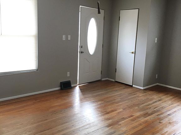 Living room and dining area