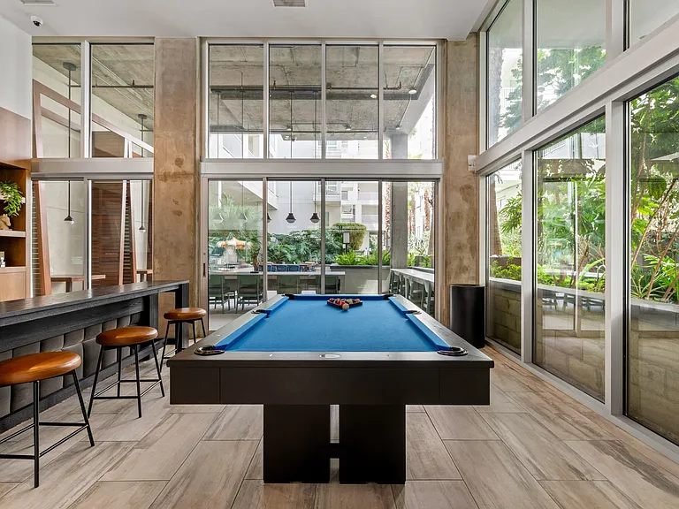 Game Room Space at G12 Apartments in Los Angeles, CA 90015