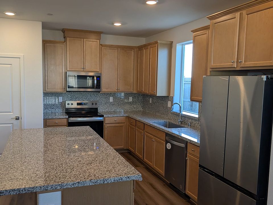 Island in the kitchen