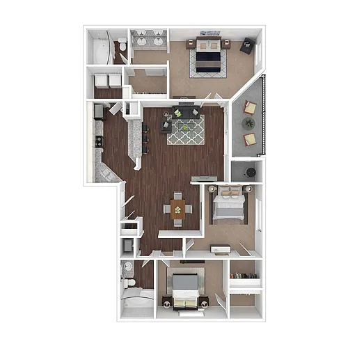 Floor plan Buckingham