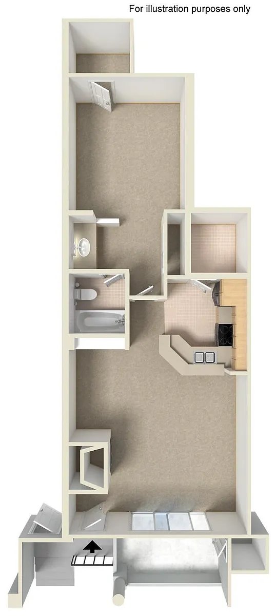 Floor plan Beachwood-P