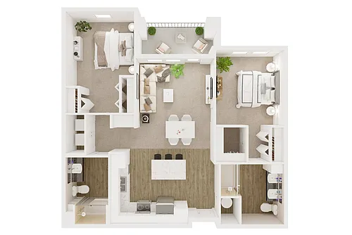 Floor plan B1